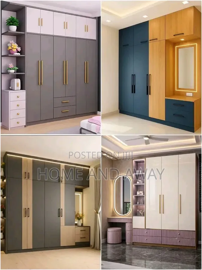 Colourful Wardrobes From 895,000/- Per Running Meter in Any Colour