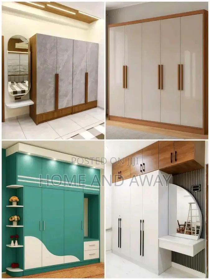 Global Standard Wardrobes Per Running Meter in Any Colour 975,000/-