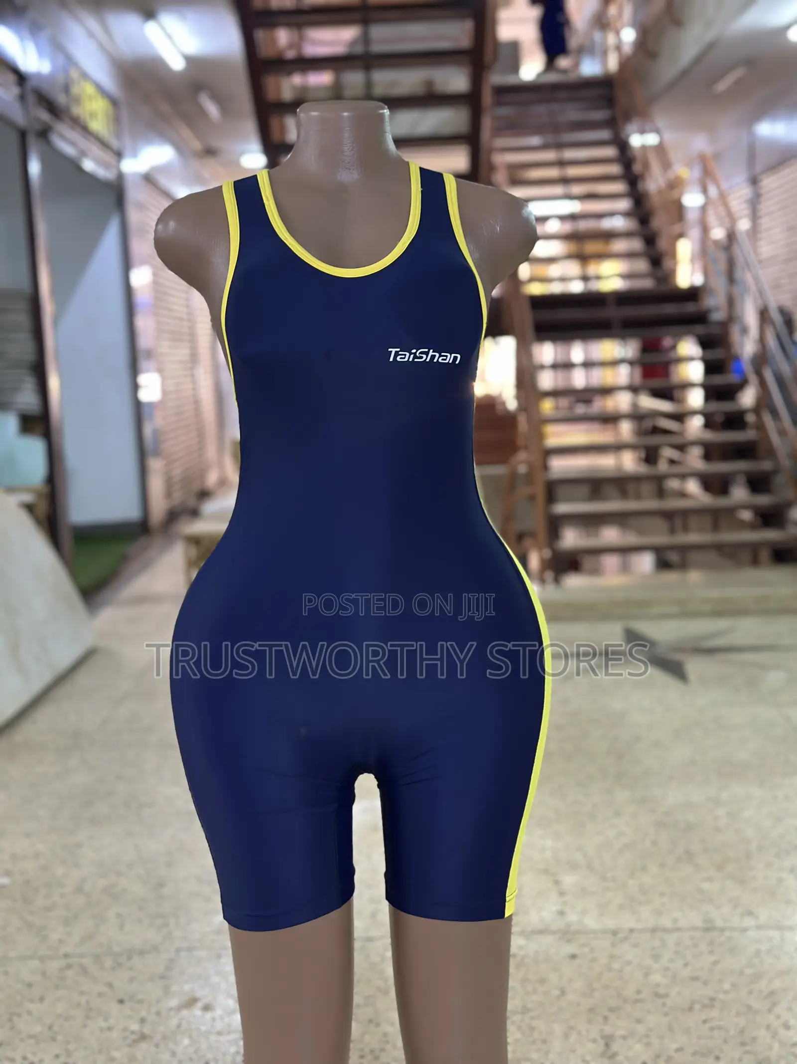 Unisex Swim Costume - Elastic