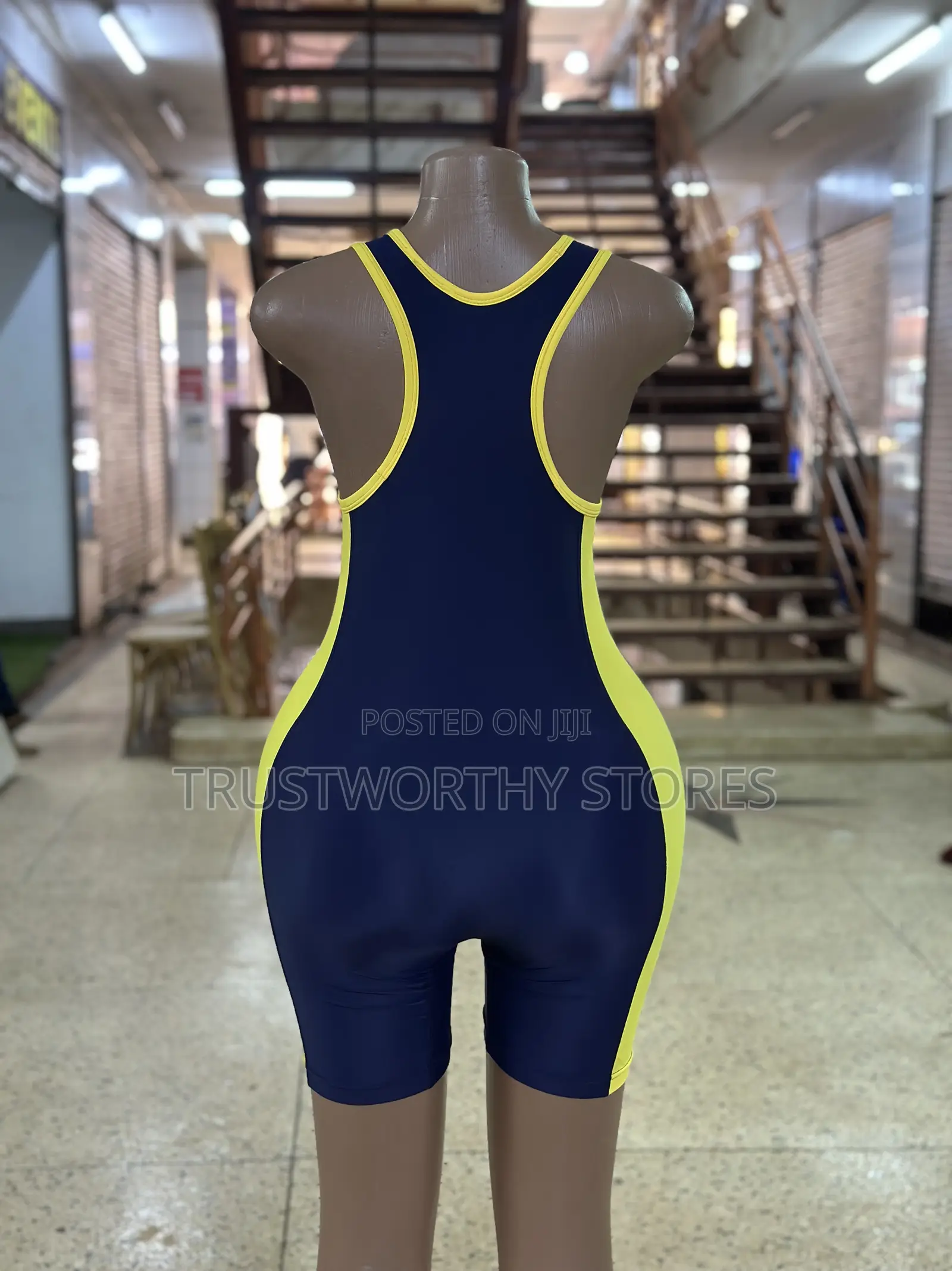 Unisex Swim Costume - Elastic