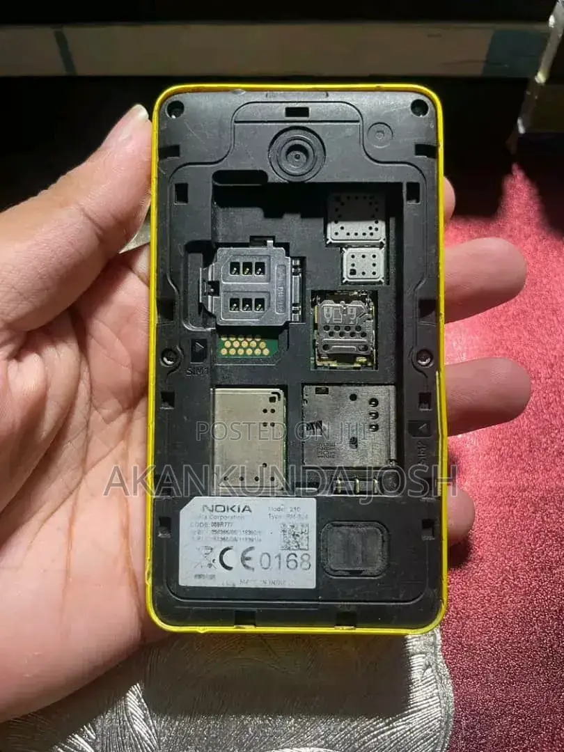 New Nokia Asha 210 Yellow