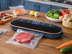 Automatic Food Vacuum Sealer Machine With 10 Bags Starter Kit