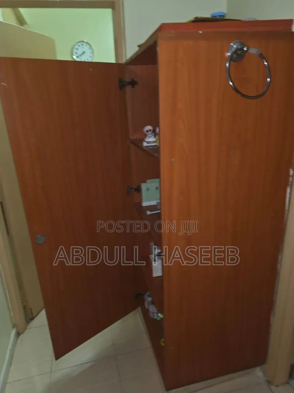 Wooden Wardrobe / Clothes Cabinet in Good Condition