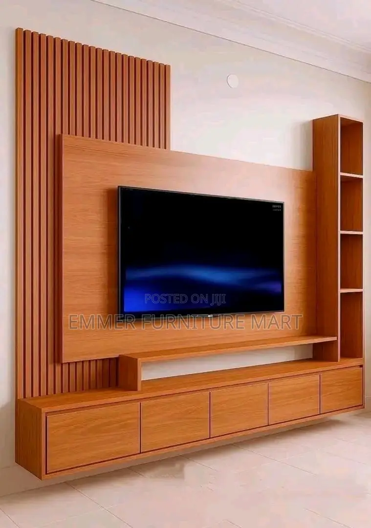 Wall Unit Tv Stand in 5 Feet Width
