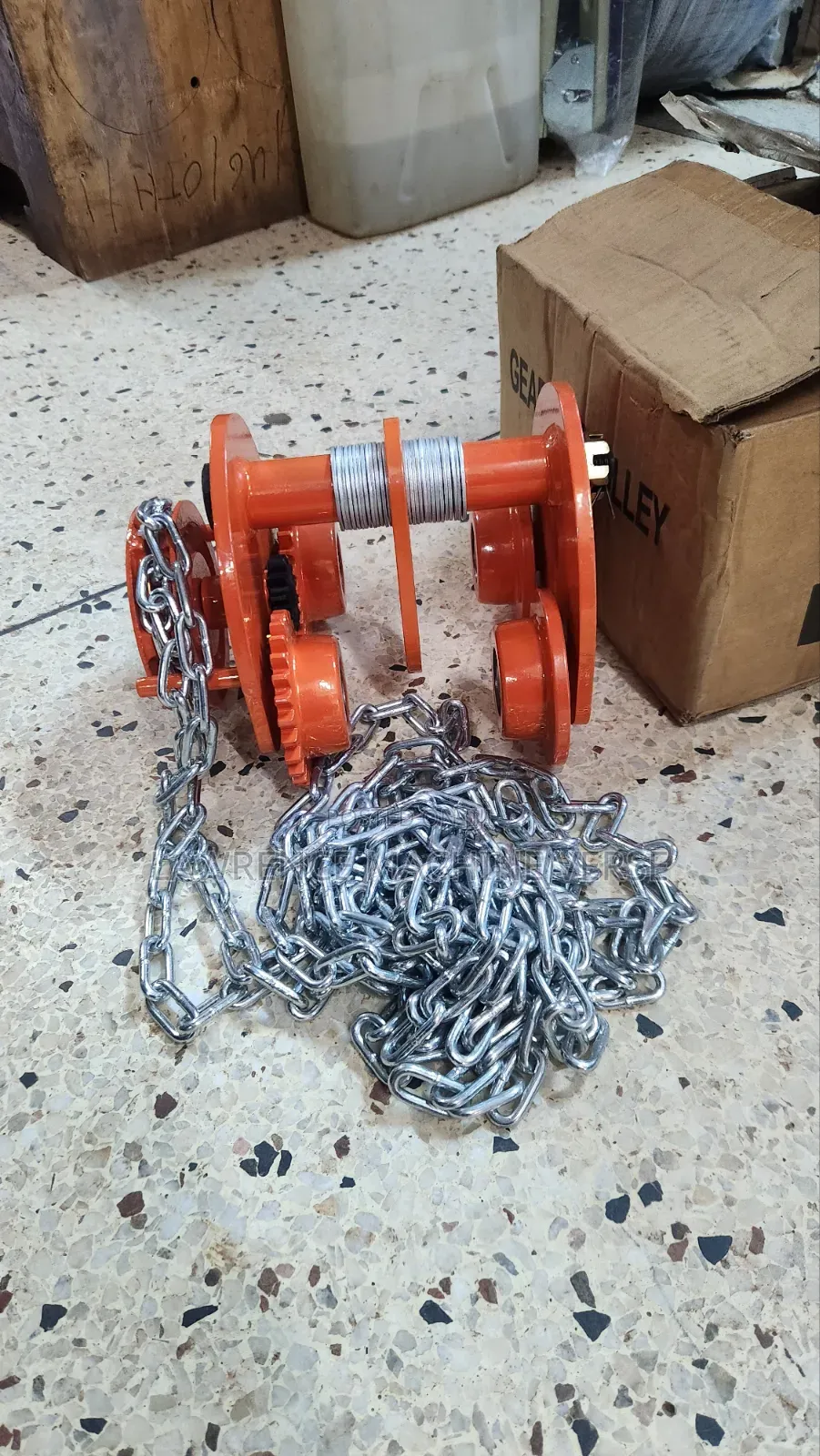 Geared Trolley 1 Ton 3m