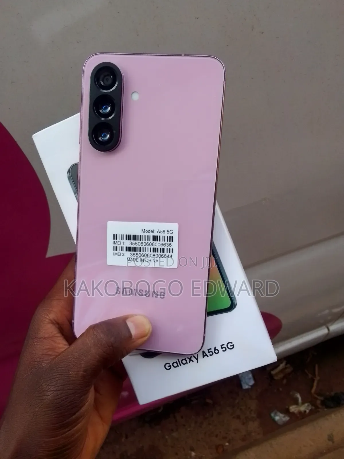 New Samsung Galaxy A56 256 GB Pink