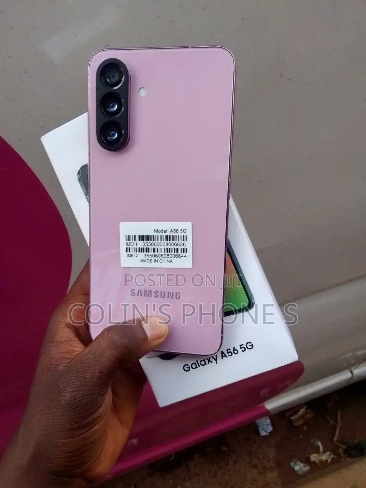 New Samsung Galaxy A56 256 GB Pink