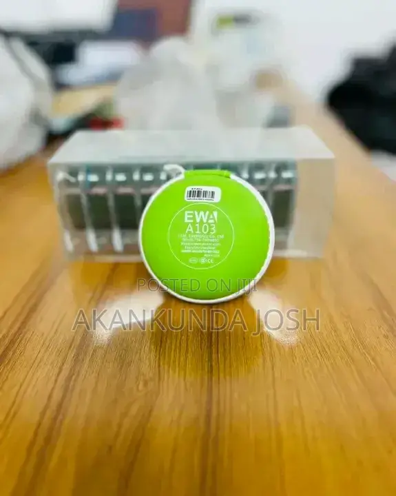 New Bass Ewa Speaker With a Carrier Case/Bag