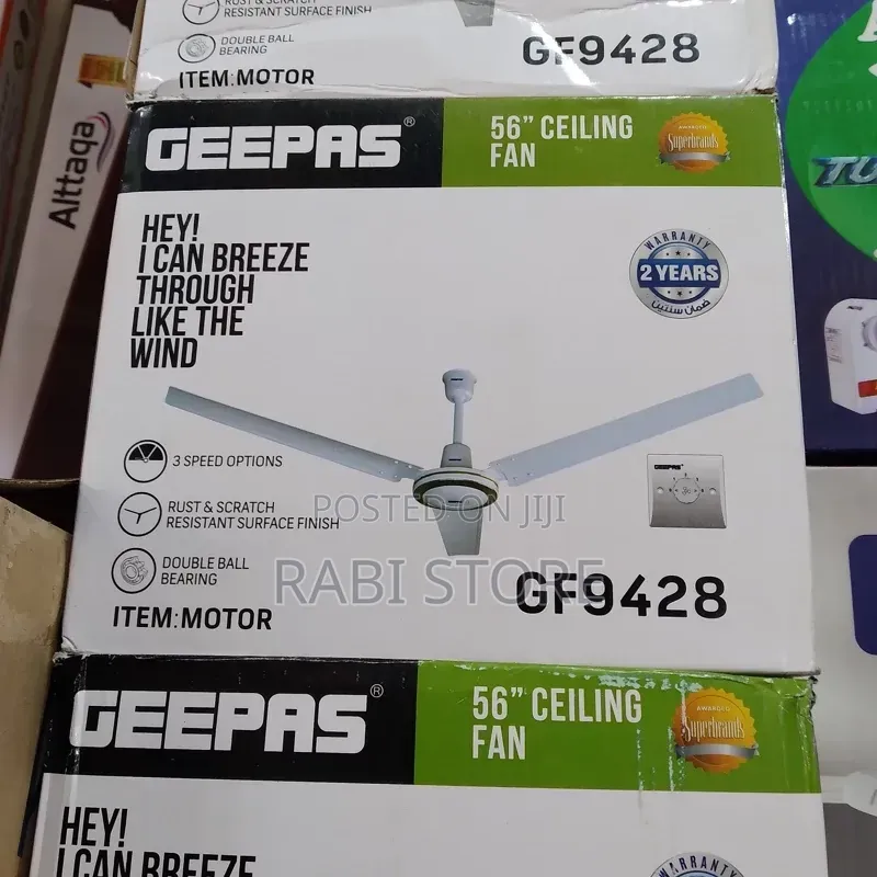 Geepas Ceiling Fan - 3 Blade Ceiling Fan