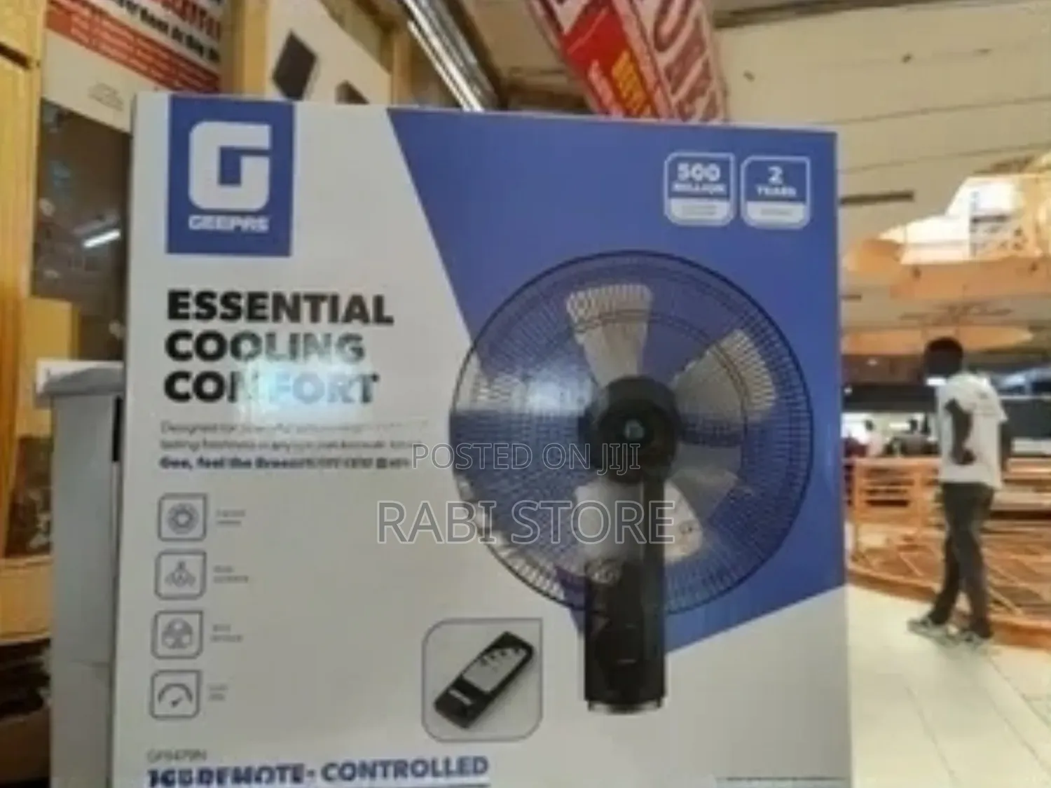 Geepas Wall Fan With Timer Geepas Wall Fan With Remote