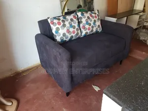 2 Seater Sofa in Dark Grey Color