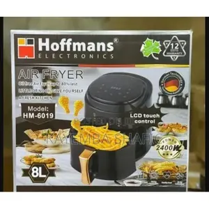 8l / 8 Lites Digital Electric Airfryer / Air Fryer -Black