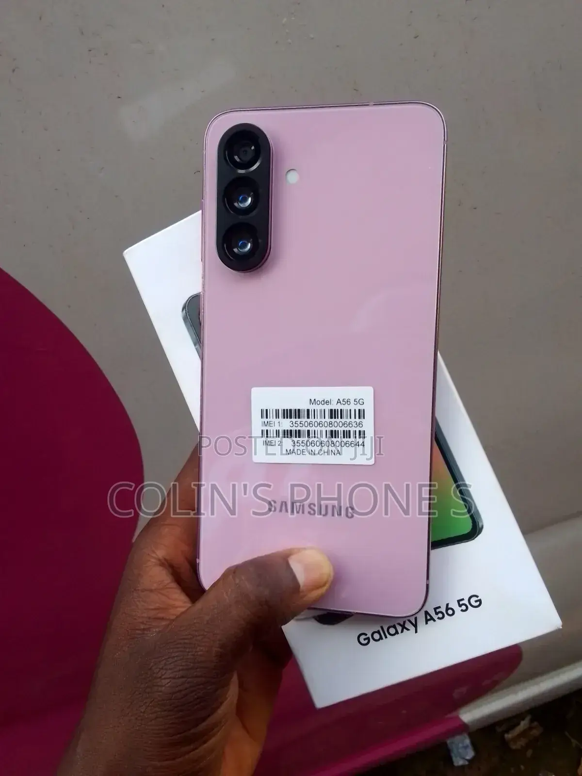 New Samsung Galaxy A56 256 GB Pink