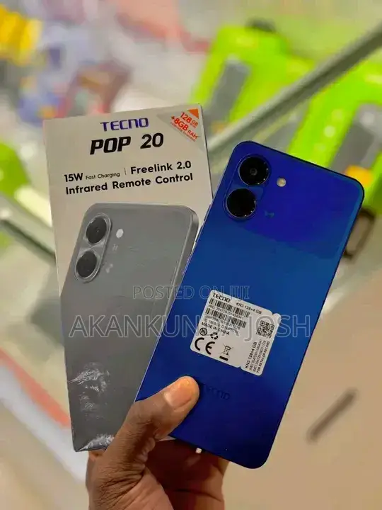 New Tecno Pop 20 128 GB Blue