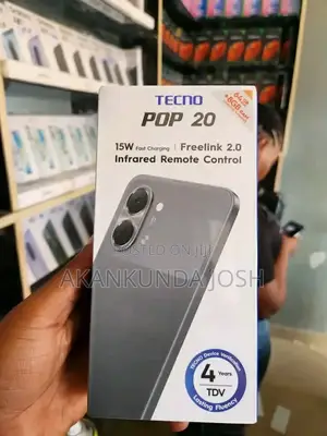 New Tecno Pop 20 128 GB Black
