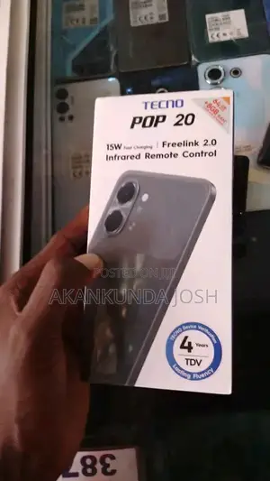 New Tecno Pop 20 128 GB Black