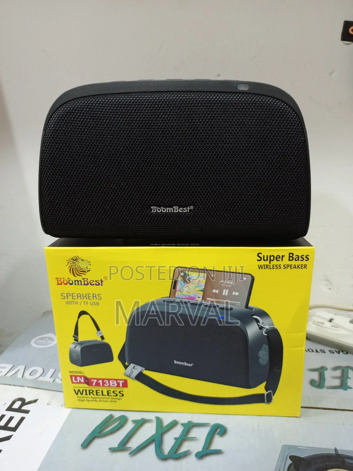 Boombest Ln-713bt Black Wireless Speaker