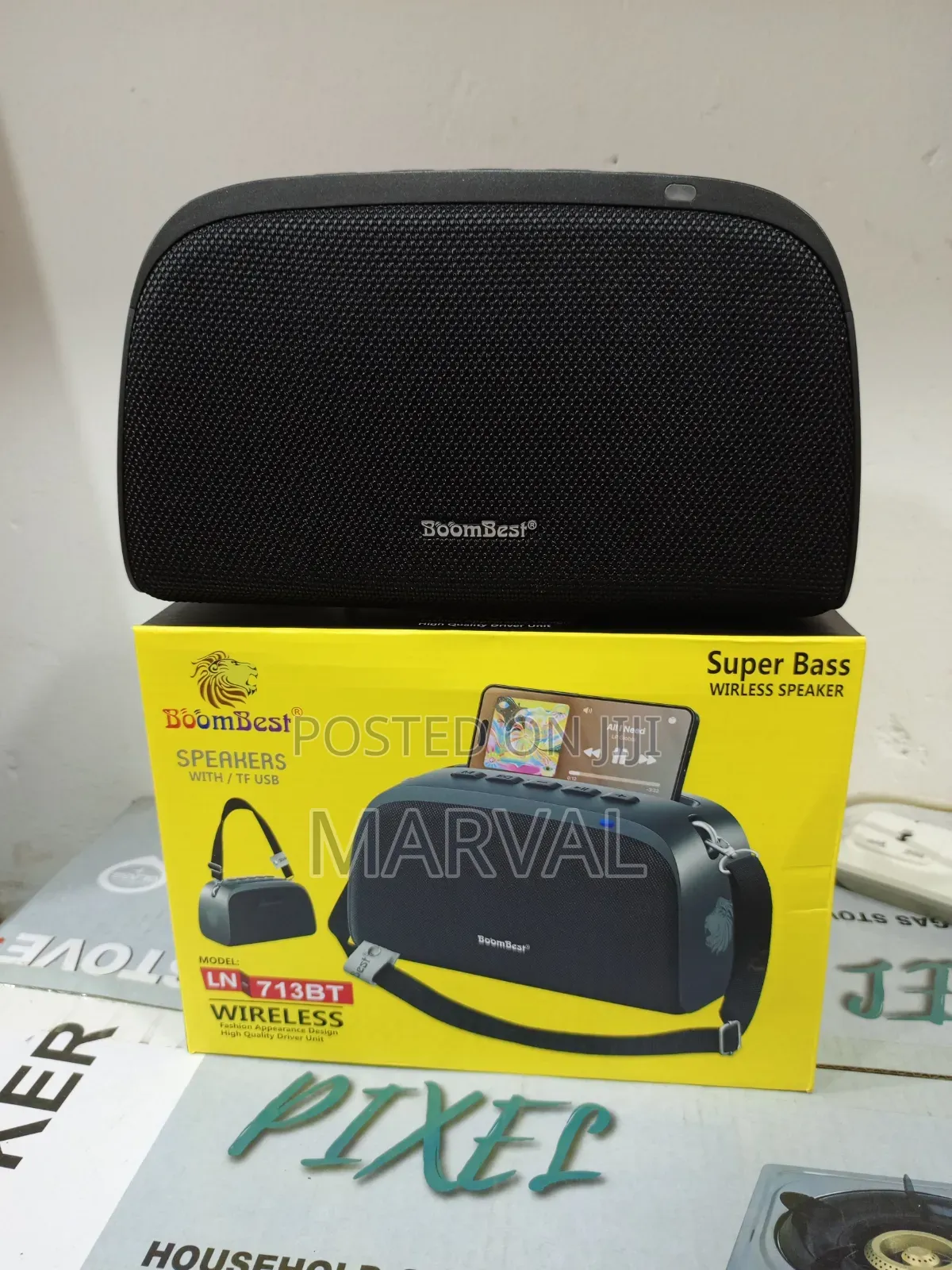 Boombest Ln-713bt Black Wireless Speaker