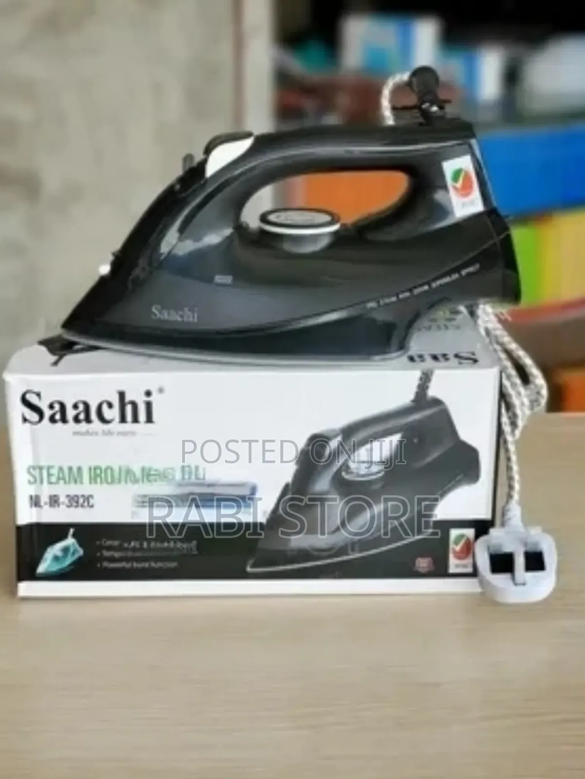 Saachi Steam Iron With Ceramic Soleplate - Saachi Steam Iron