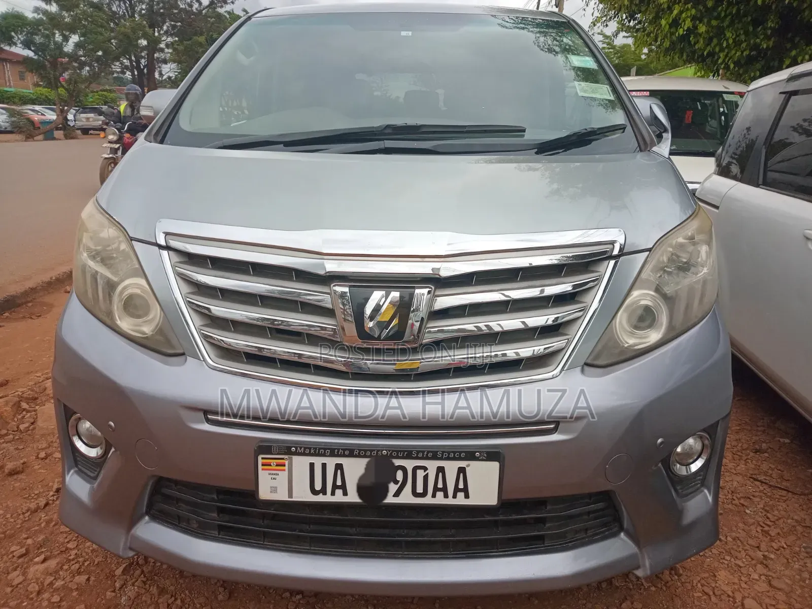 Toyota Alphard 2012 Gray