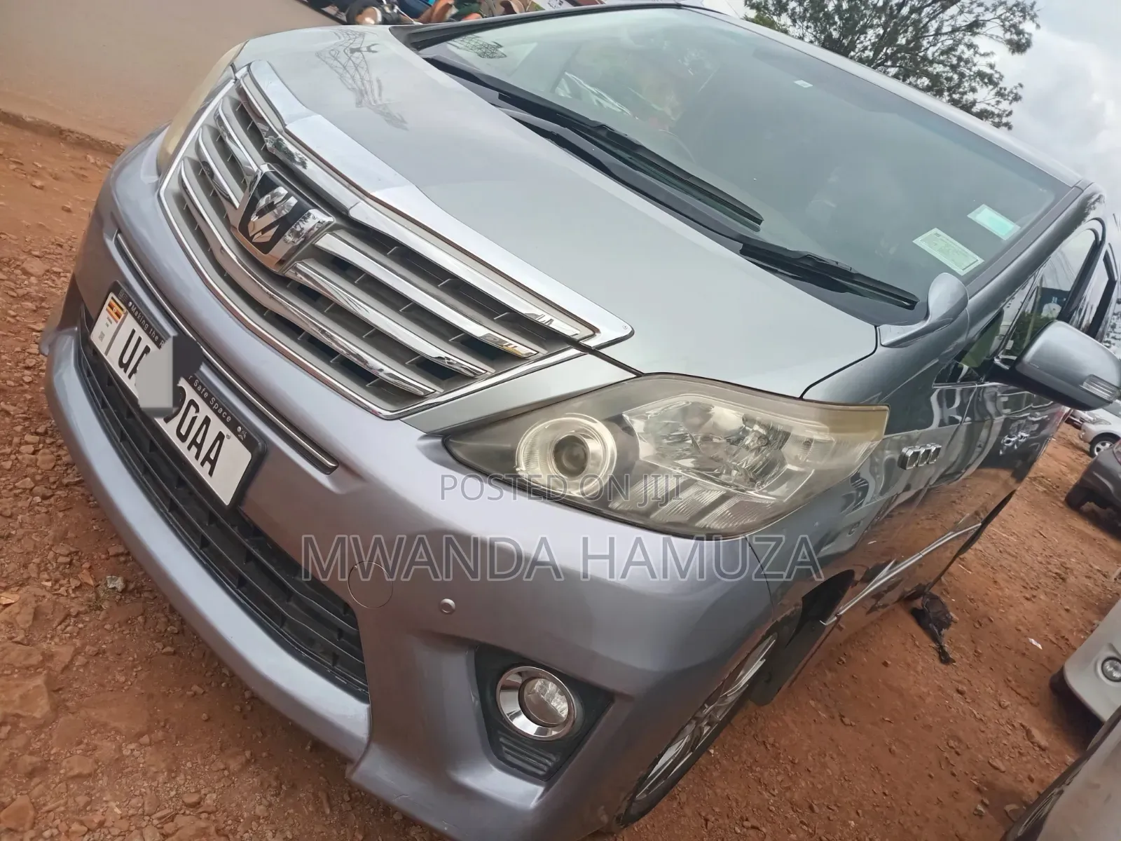 Toyota Alphard 2012 Gray