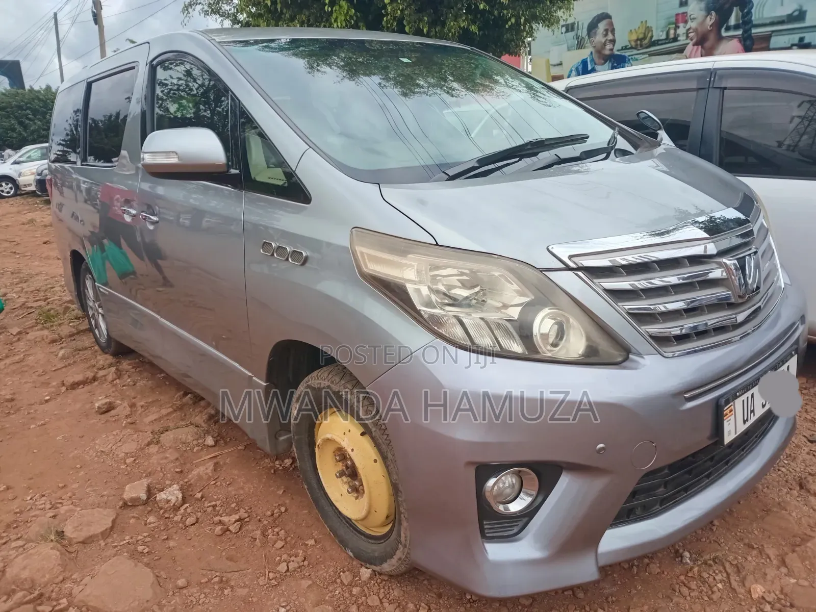 Toyota Alphard 2012 Gray