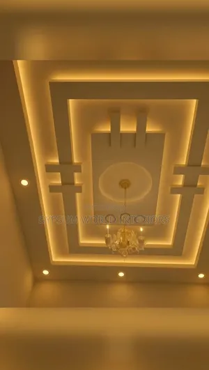 Ceiling Gypsum Work Najjera Homes