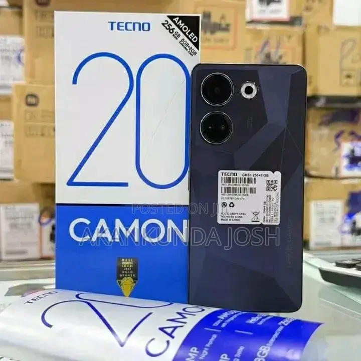New Tecno Camon 20 256 GB Black