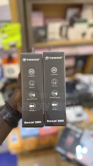 Transcend 1tb External HDD Hard Drive Usb3.1 Storejet 25m3