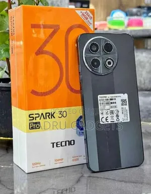 New Tecno Spark 30 Pro 256 GB Black