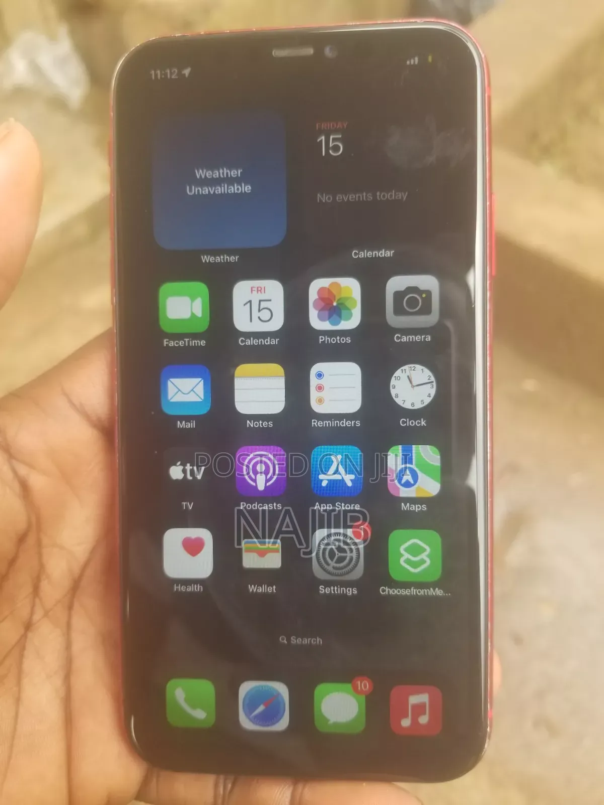 Apple iPhone 11 64 GB Red