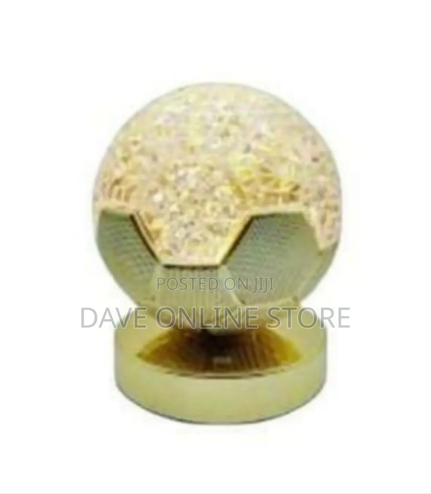 Decorative Crystal or Faceted Sphere Night Light