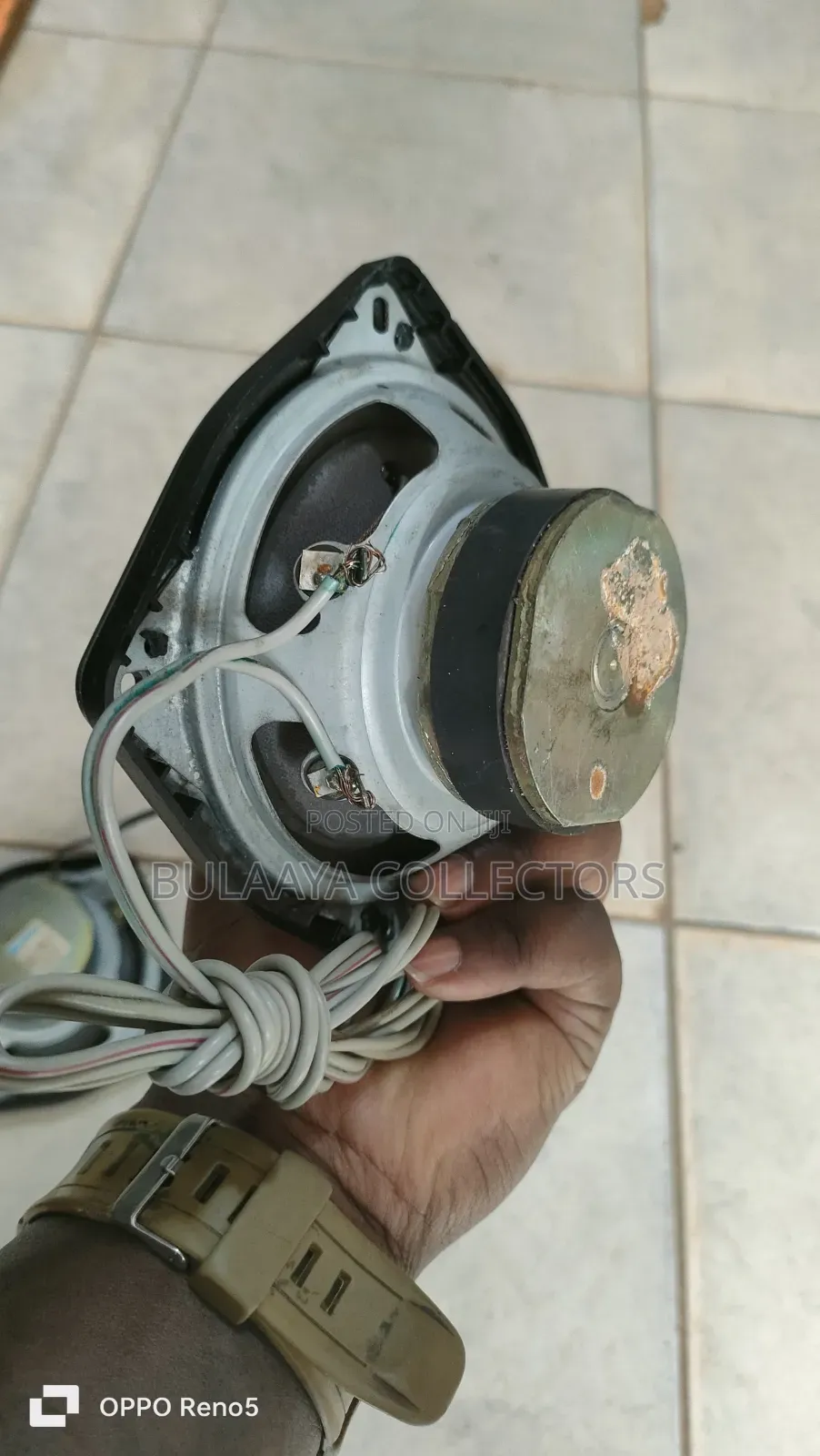 Germany Used Grundig 19044-057.01 Vintage Car Speakers, Pair.