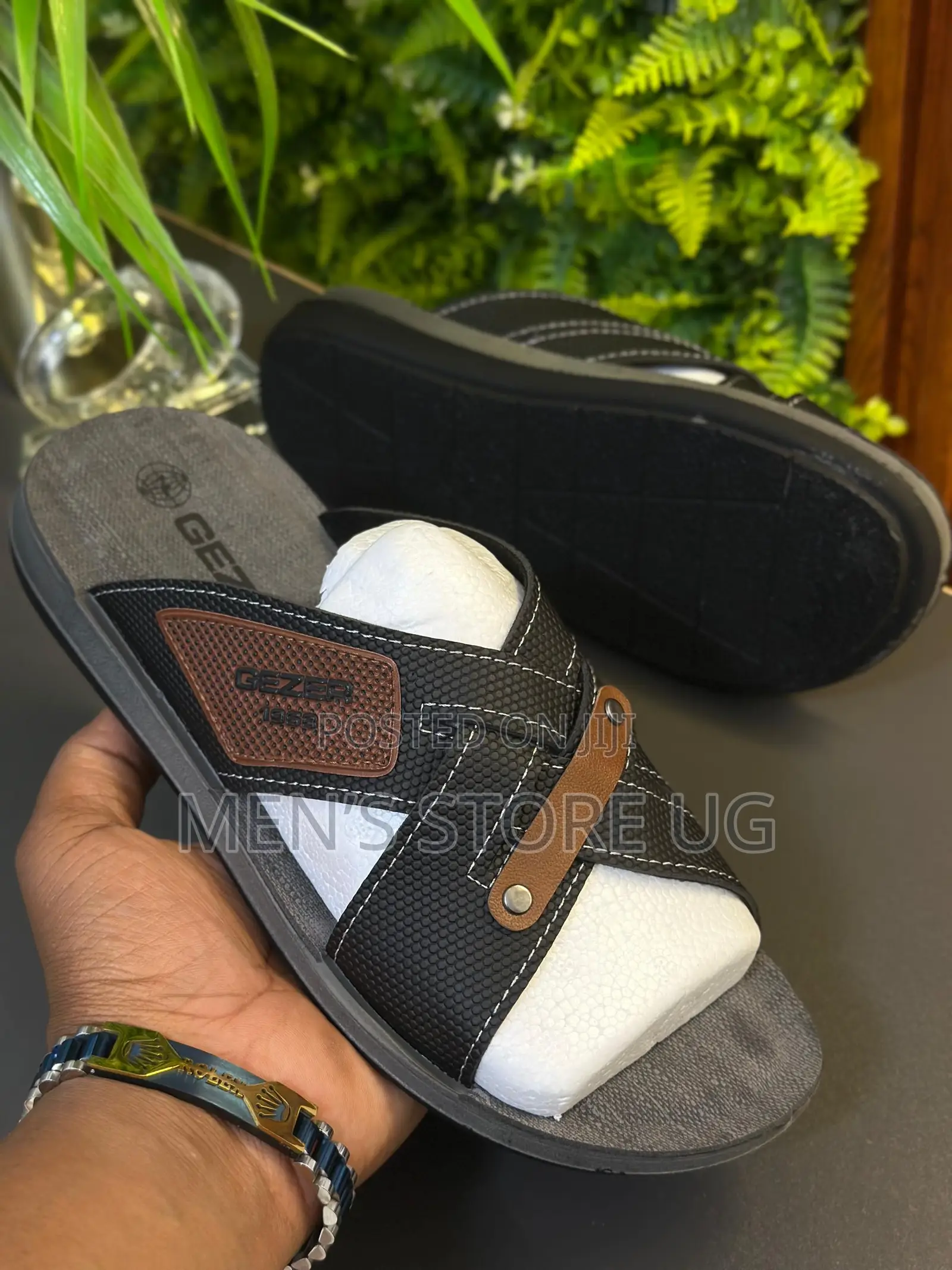Men’S Classic Cross Genuine Premium Sandals