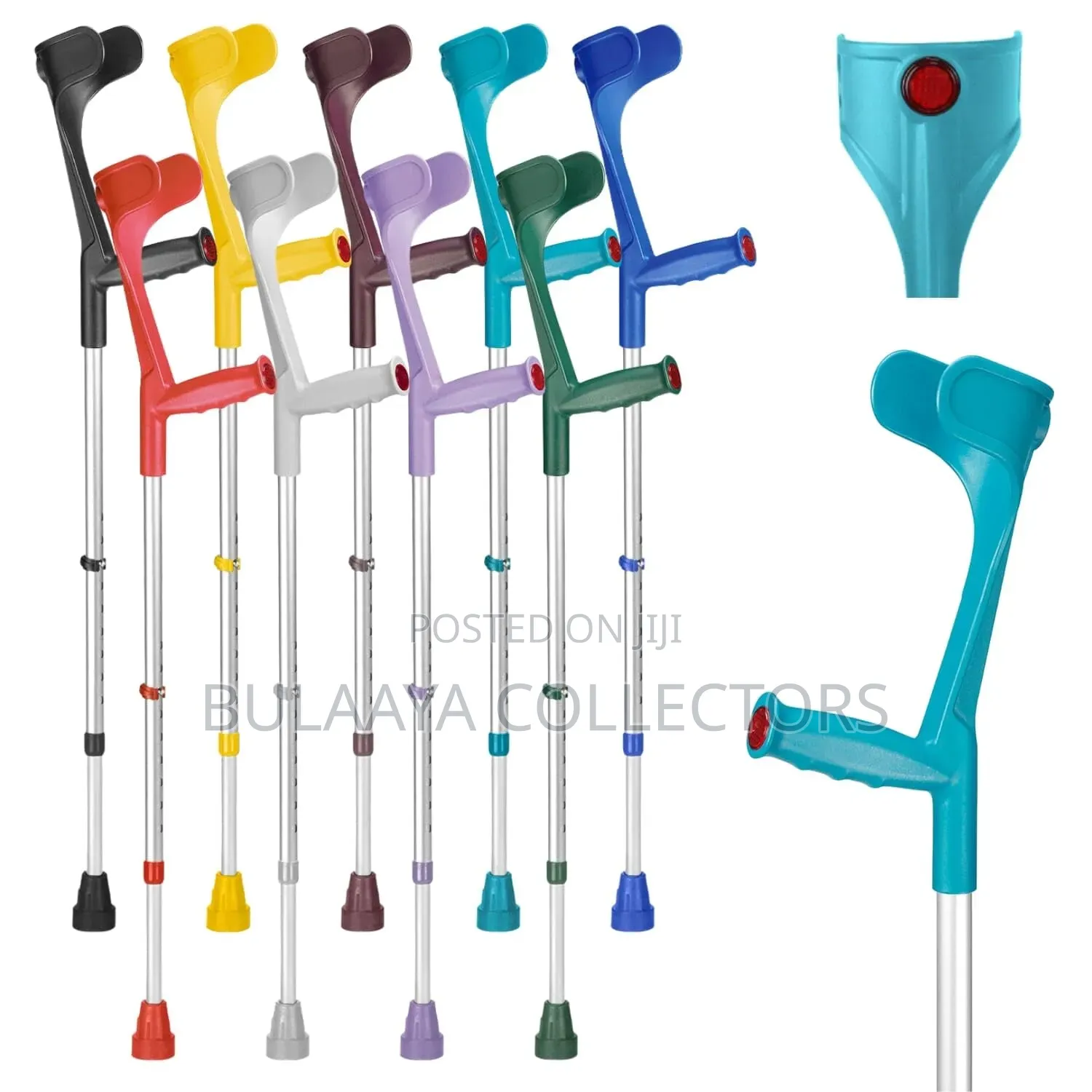 Germany Used Forearm Crutches, Often Referred to as Elbow Crutches.