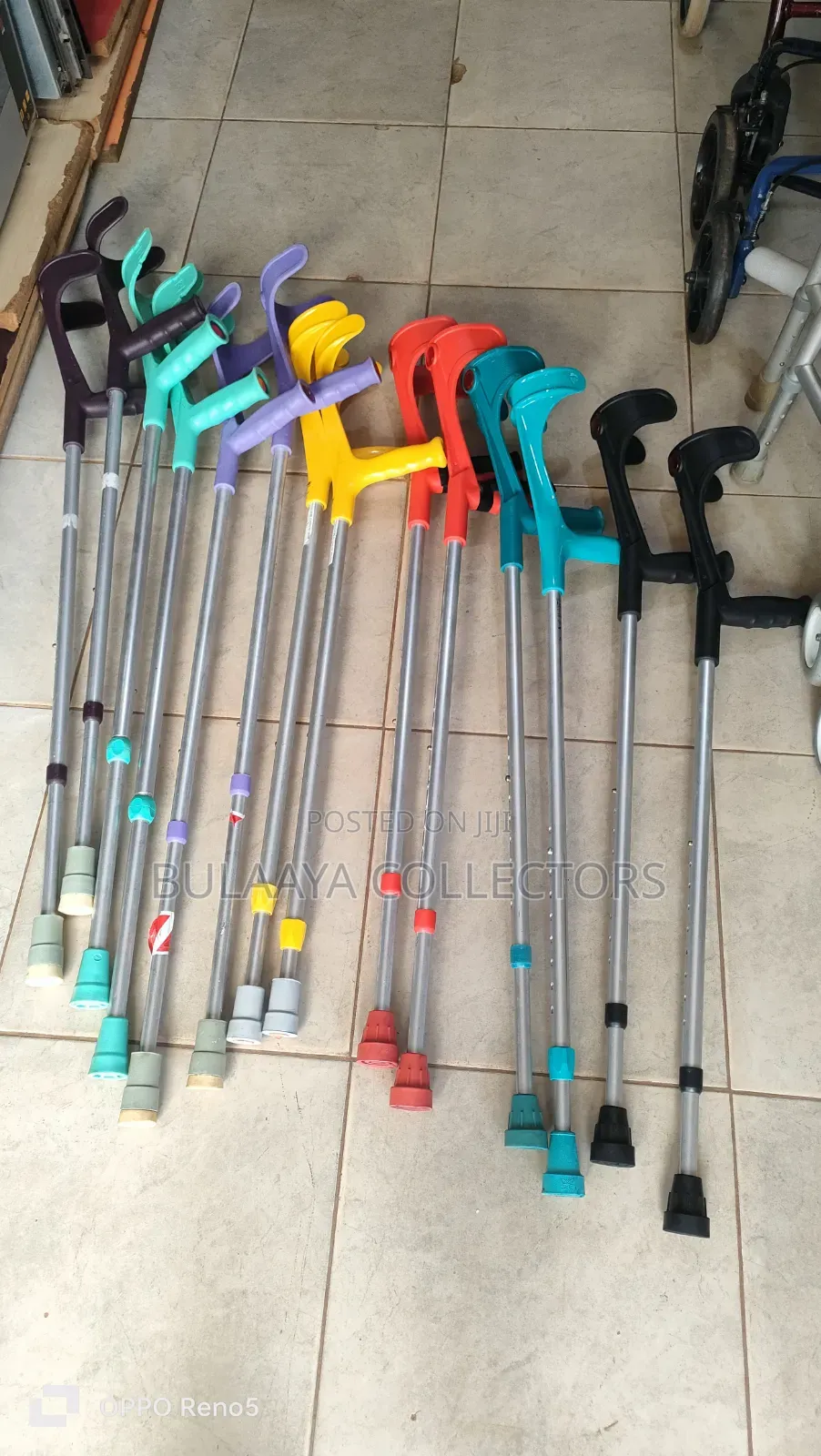 Germany Used Forearm Crutches, Often Referred to as Elbow Crutches.