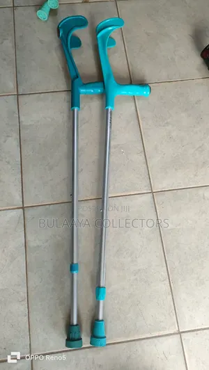 Germany Used Forearm Crutches, Often Referred to as Elbow Crutches.