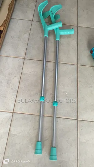 Germany Used Forearm Crutches, Often Referred to as Elbow Crutches.