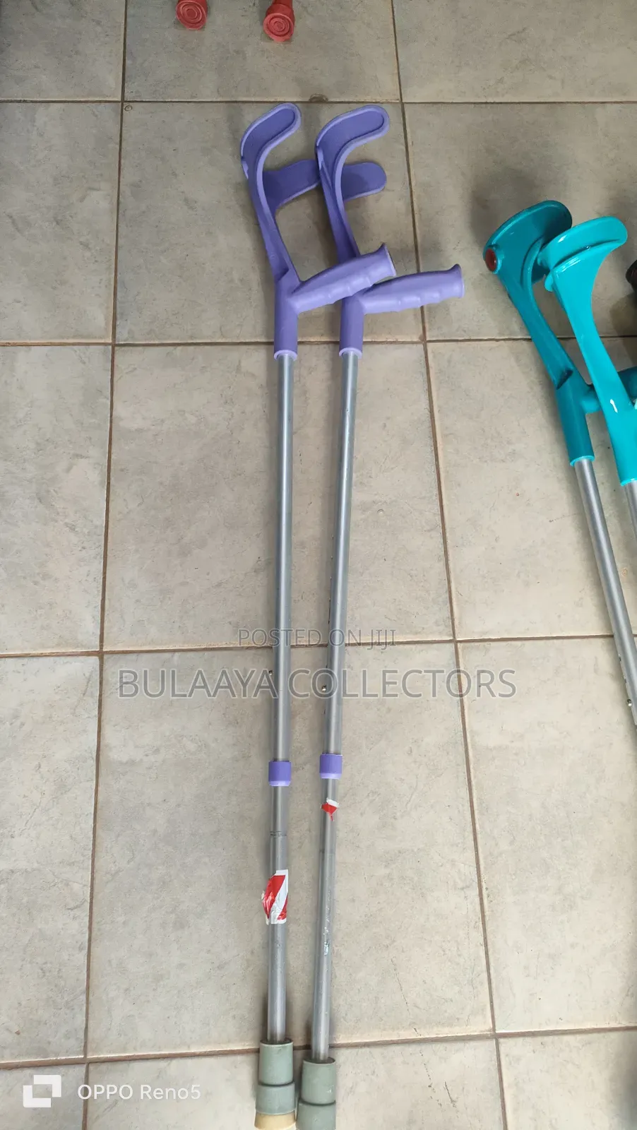 Germany Used Forearm Crutches, Often Referred to as Elbow Crutches.