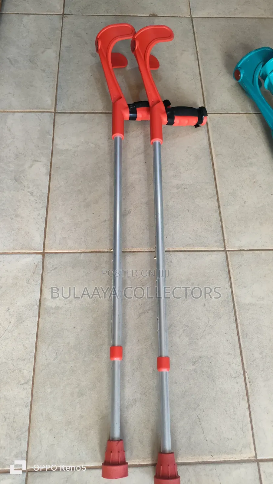 Germany Used Forearm Crutches, Often Referred to as Elbow Crutches.