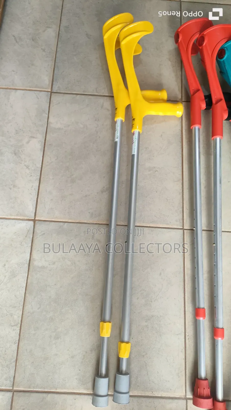 Germany Used Forearm Crutches, Often Referred to as Elbow Crutches.