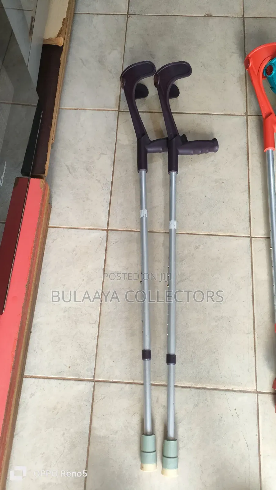 Germany Used Forearm Crutches, Often Referred to as Elbow Crutches.