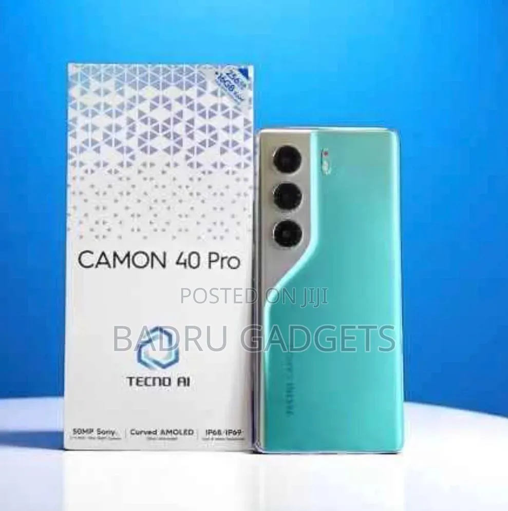 New Tecno Camon 40 Pro 5G 256 GB Blue