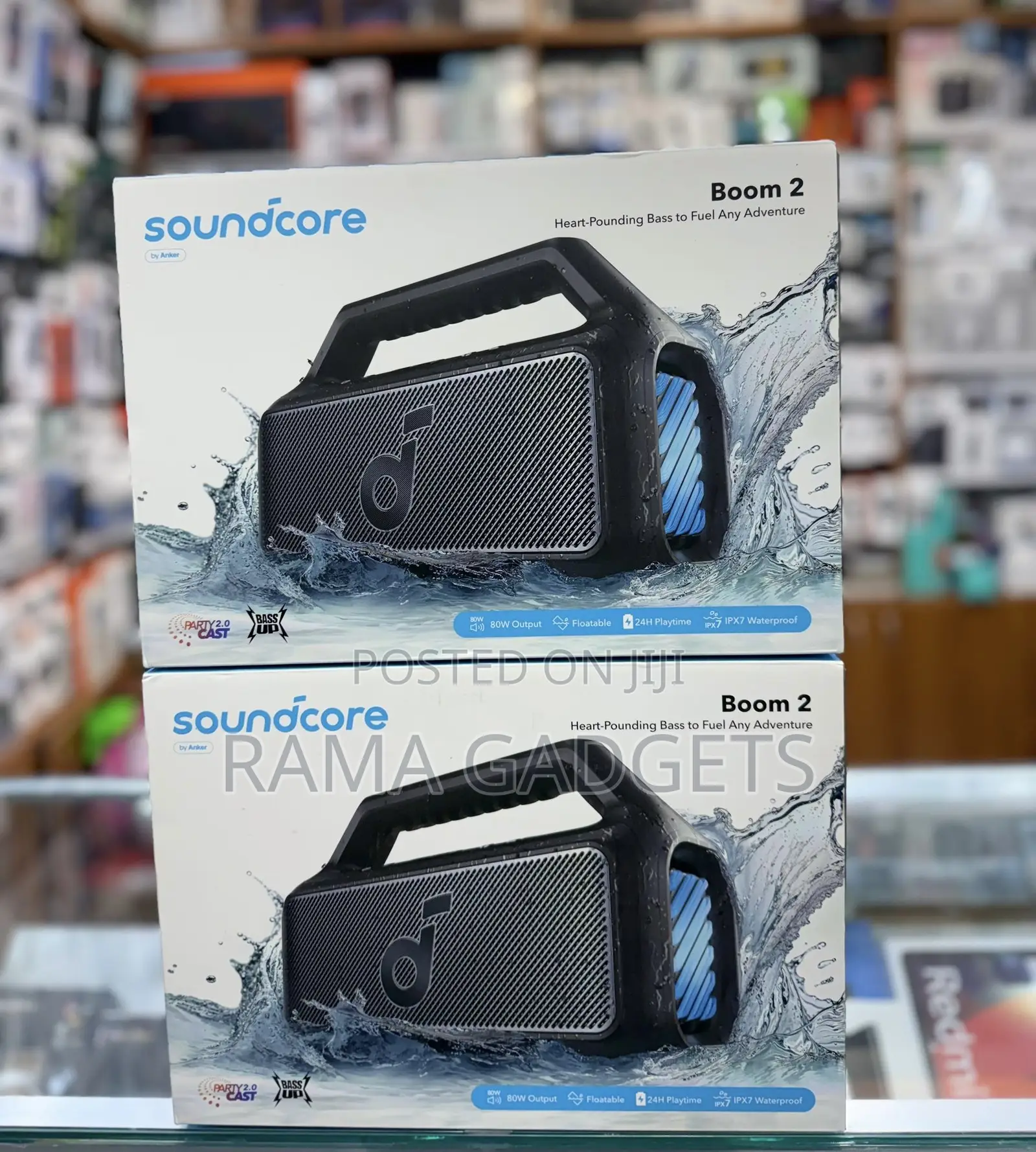 Anker Soundcore Boom 2 Outdoor Bluetooth Speakers