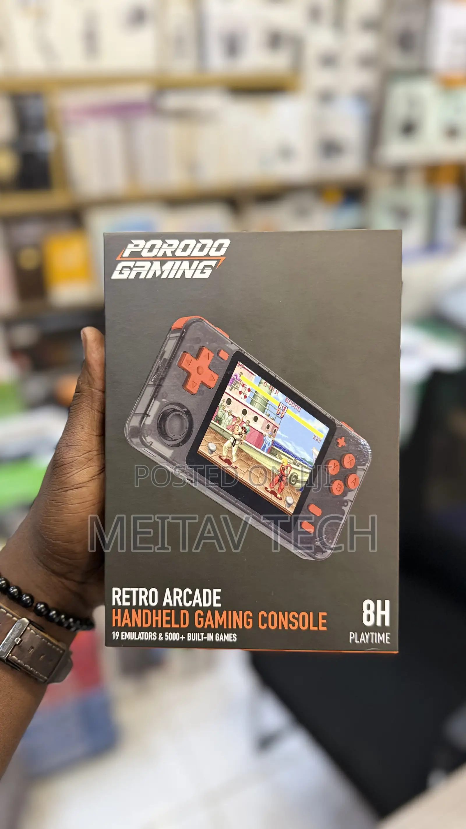 Porodo Gaming Retro Arcade Handheld Gaming