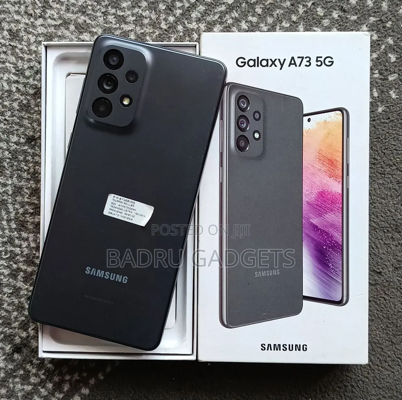 New Samsung Galaxy A73 5G 256 GB Black