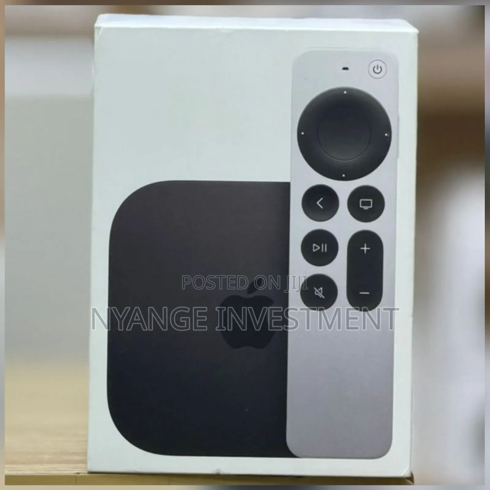 Apple Tv (3rd Gen) With a Siri Remote in Its Original Packaging.