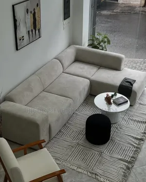 A Modern L Shaped Sofa
