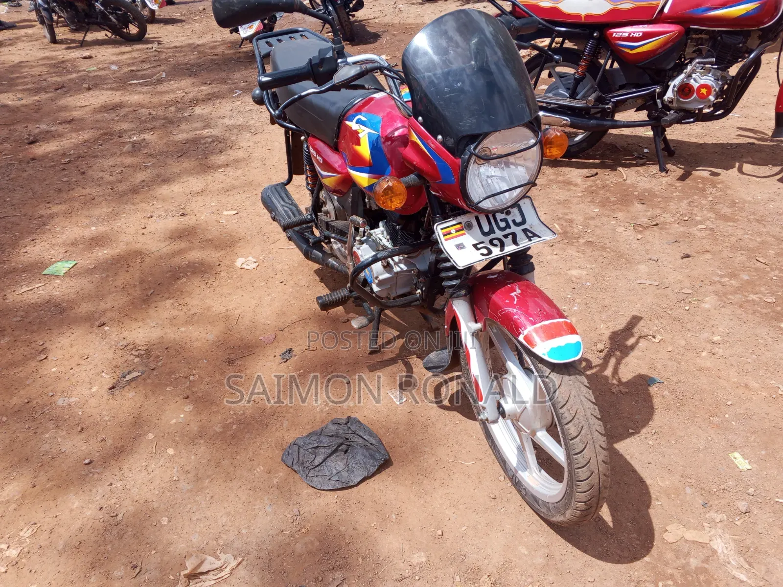 Bajaj Boxer 125 2025 Red
