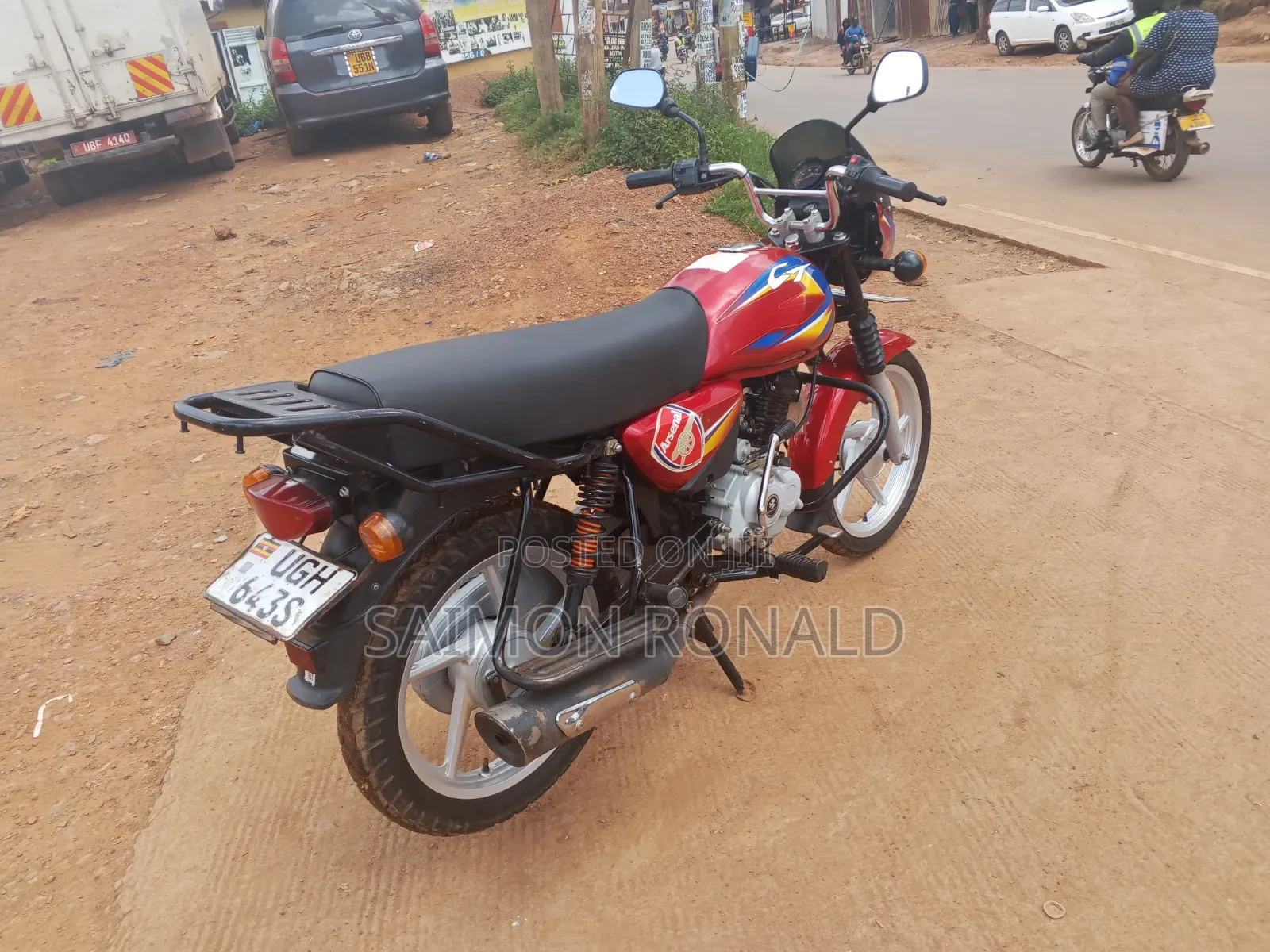 Bajaj Boxer 125 2025 Red